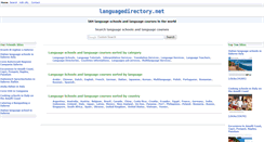 Desktop Screenshot of languagedirectory.net